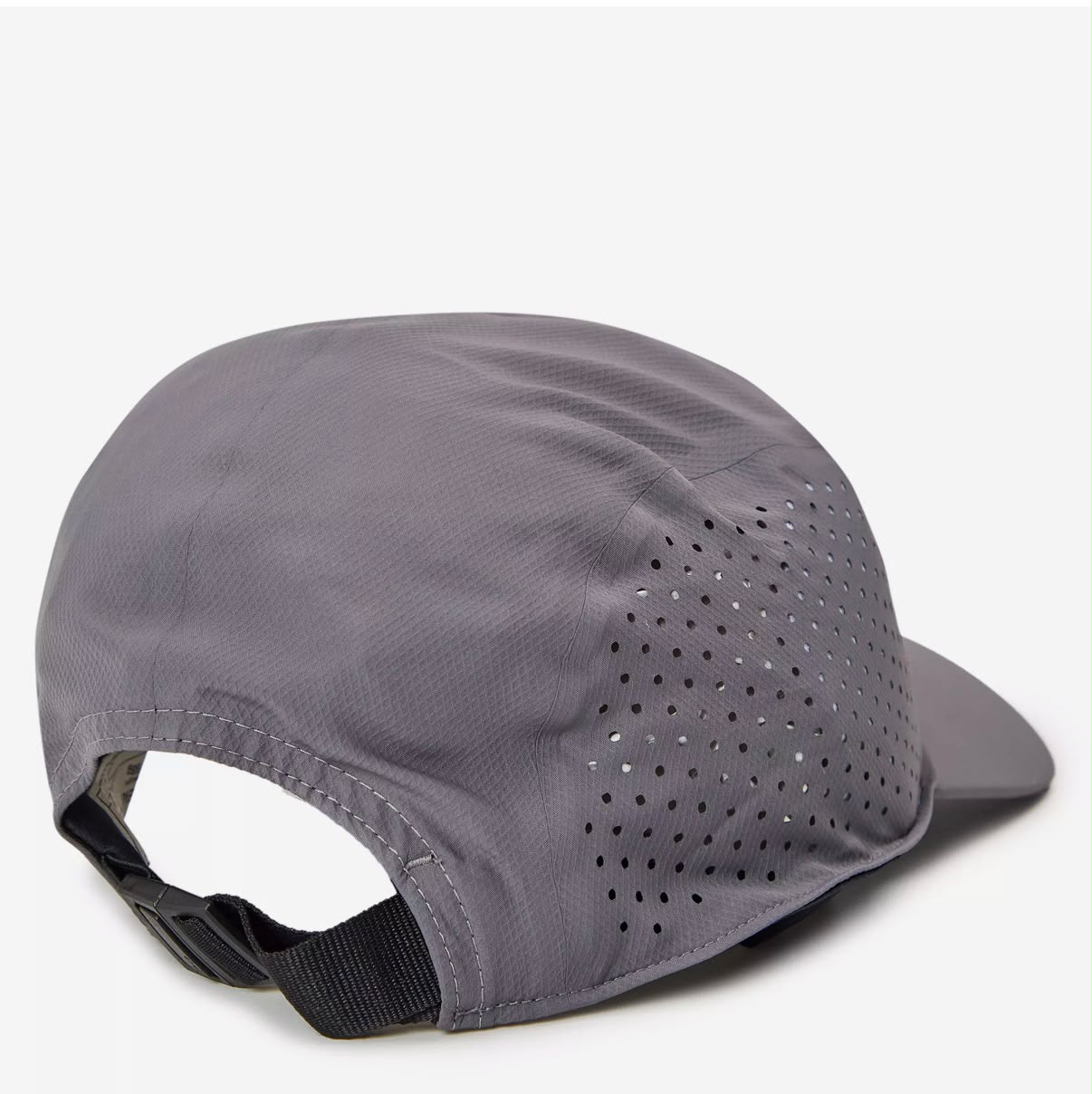 The Man Hair Cap Grey โ back view showing laser ventilation