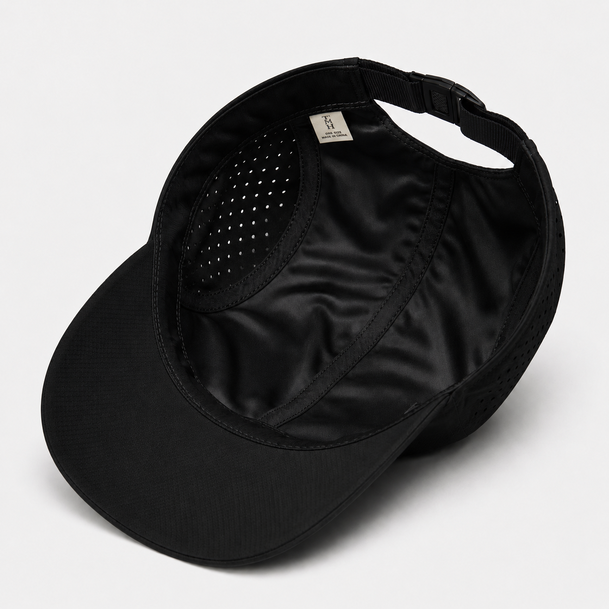 The Man Hair Cap โ Black โ Interior Lining